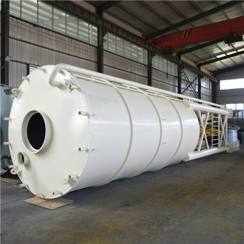 一套石灰料（liào）倉（cāng）完（wán）工（gōng）發貨