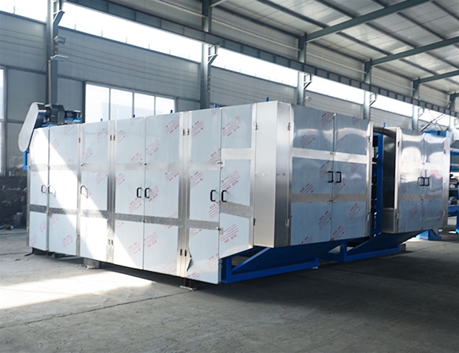 2台高壓帶式汙泥深度（dù）脫水機，完工發貨（huò）啦！